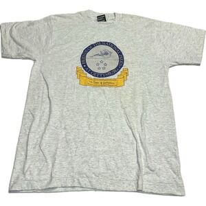 Friends Of The National Parks At‎ Gettysburg Gray Vintage Single Stitch Shirt M